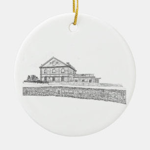 Belarus Orsha Architecture Ceramic Tree Decoration