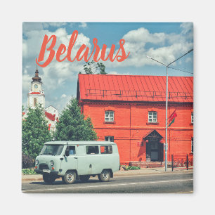 Belarus Orsha Architecture Red Mill Magnet