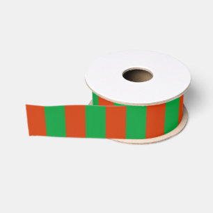 Belarus Portugal flag stripes country symbol patte Grosgrain Ribbon