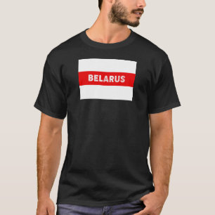 Belarus protest flag symbol red white revolution d T-Shirt
