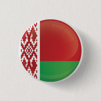 Belarus  Round Icon Flag 3 Cm Round Badge