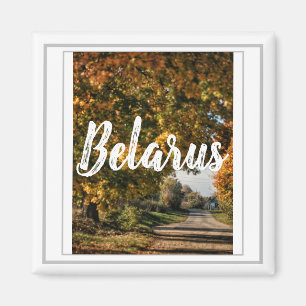 Belarus Rural Countryside Landscape Magnet
