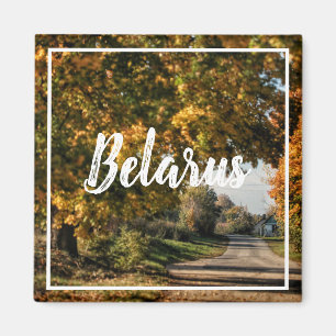Belarus Rural Countryside Landscape Magnet