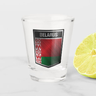 Belarus Shot Glass