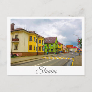 Belarus Slonim Life Cityscape Architecture Postcard