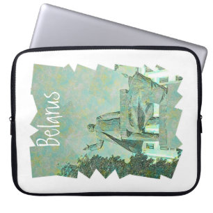 Belarus Soviet Era Architecture Laptop Sleeve