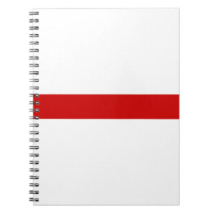 Belarus white-red-white notebook