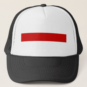 Belarus white-red-white trucker hat