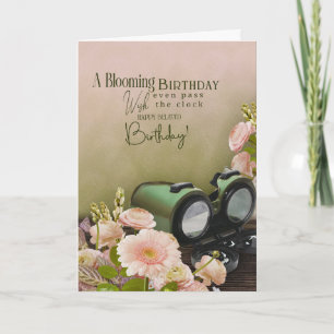 Belated Birthday Greeting For Traveller  Explorer Card