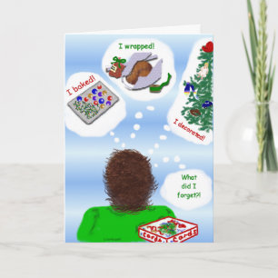 Belated Holiday Greetings Card