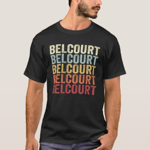 Belcourt North Dakota Belcourt ND Retro Vintage Te T-Shirt