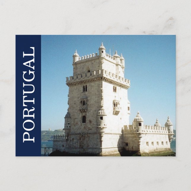 belem portugal postcard (Front)