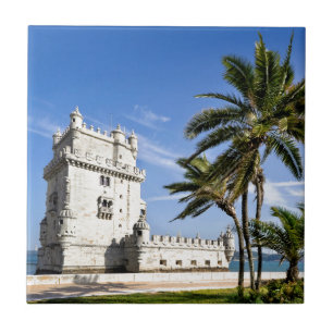 Belem Tower, Lisbon, Portugal Tile