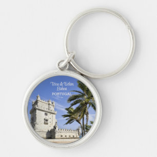 Belém Tower photo, Lisbon, Portugal Key Ring