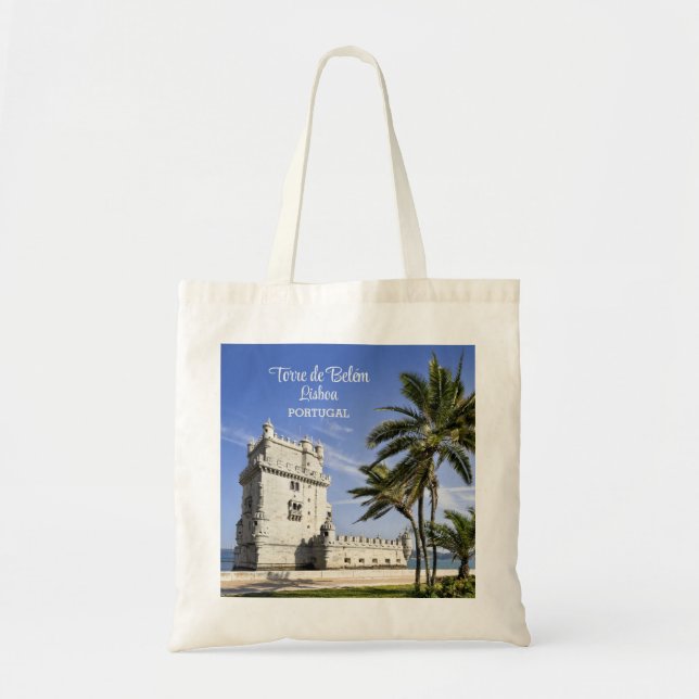Belém Tower photo, Lisbon, Portugal Tote Bag (Front)