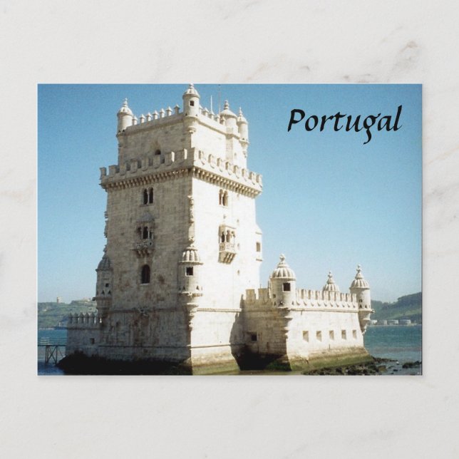 belem tower postcard (Front)