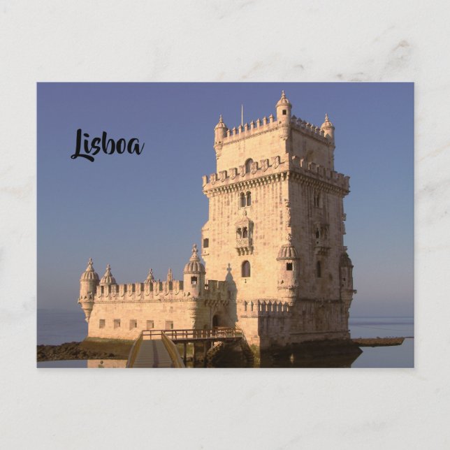 Belem Tower postcard (Front)