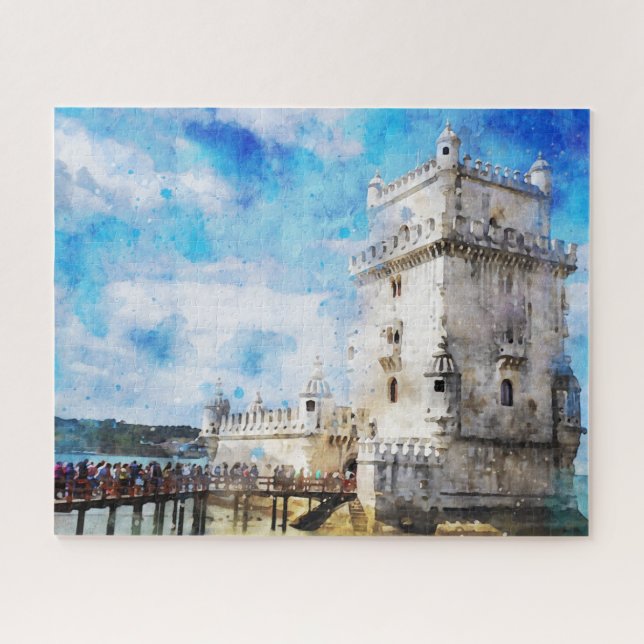 Belem Tower- Torre de Belem Jigsaw Puzzle (Horizontal)