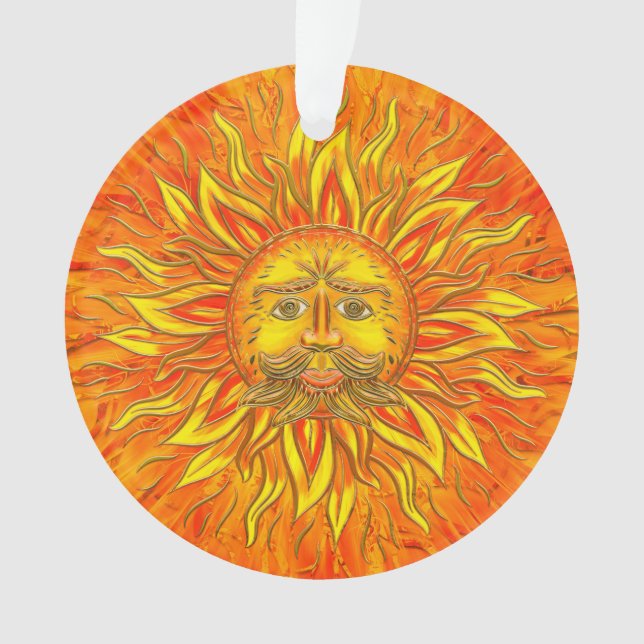Belenus - the Sun God Ornament (Front)