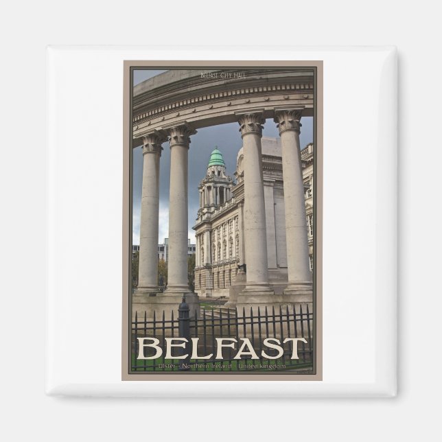 Belfast City Hall Magnet (Front)