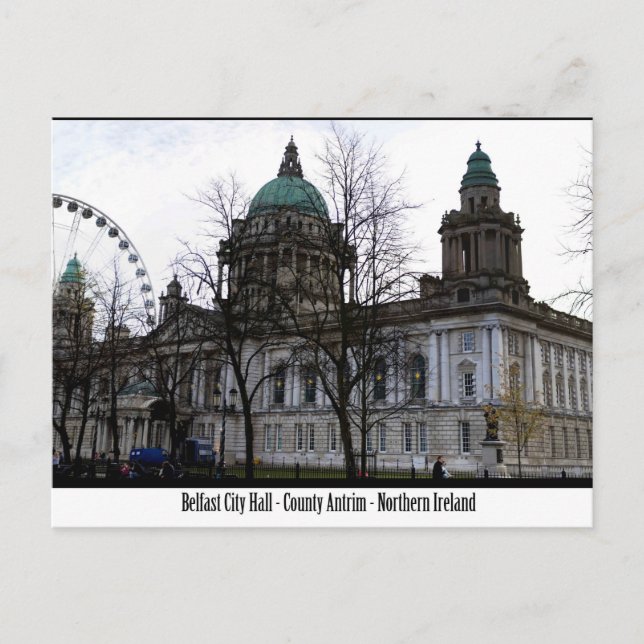 Belfast City Hall Postcard (Front)