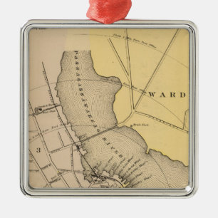 Belfast, Maine Metal Tree Decoration