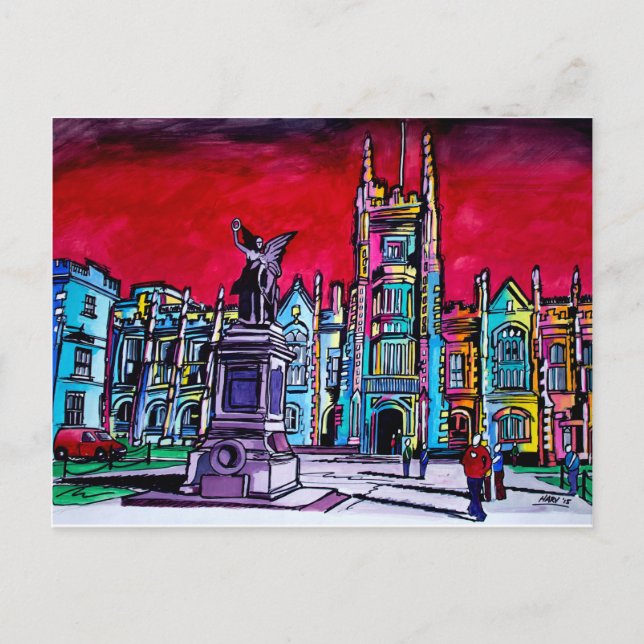 Belfast - Queens University Postcard (Front)