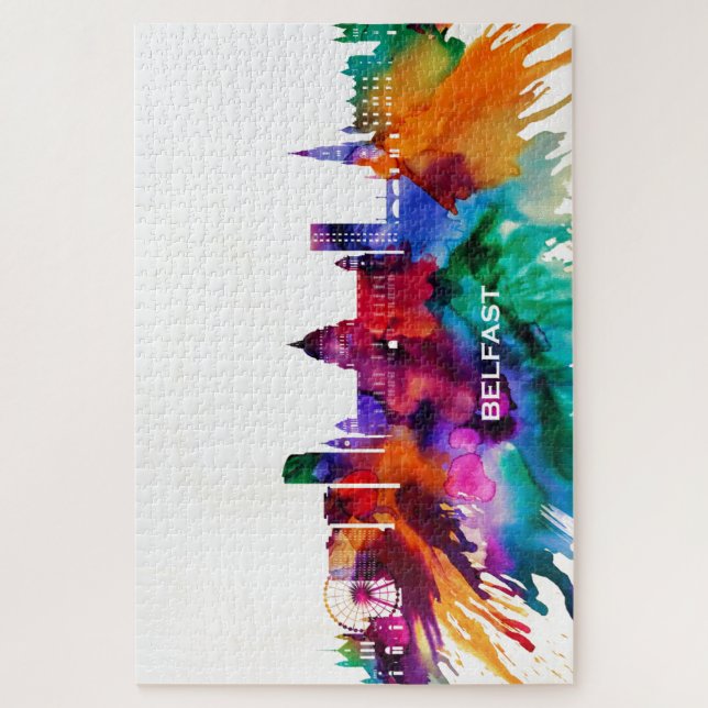 Belfast Skyline Jigsaw Puzzle (Vertical)