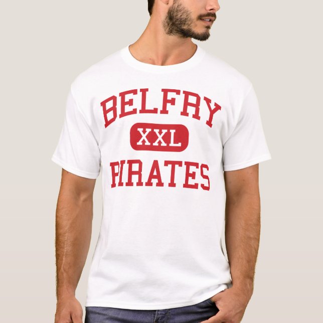 Belfry - Pirates - High School - Belfry Kentucky T-Shirt (Front)