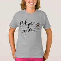 Belgian American Entwinted Hearts  