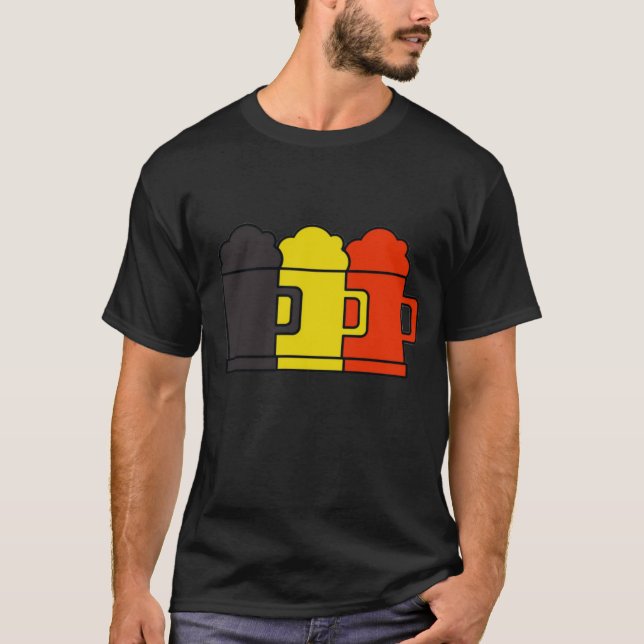 Belgian Beers T-shirt (Front)