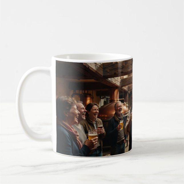 Belgian Brewery Cheers and Laughter Mug (Left)