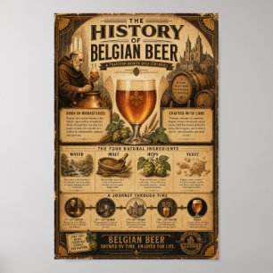 Belgian Brewing Heritage Archive Poster