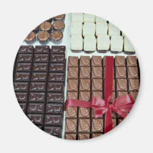 Belgian chocolates magnet