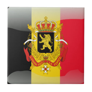 Belgian Coat of arms Tile