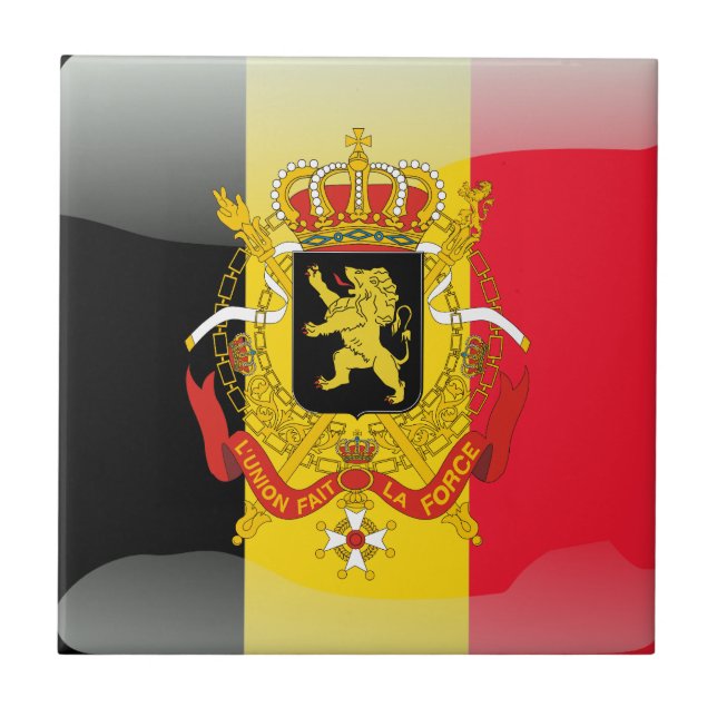 Belgian Coat of arms Tile (Front)