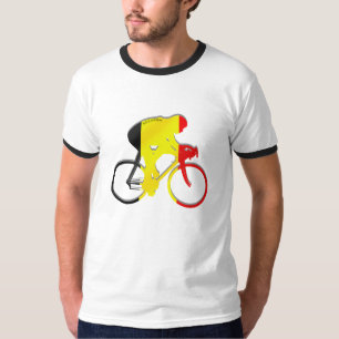 Belgian Cyclists from Belgium Bicyle Gear T-Shirt