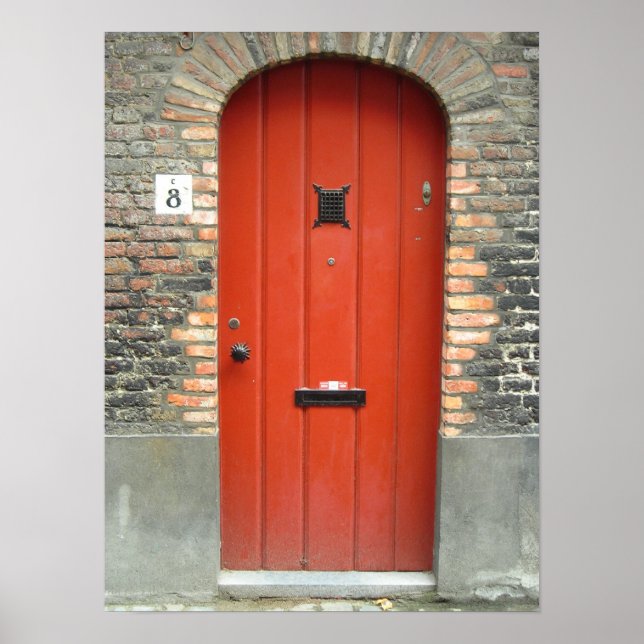 Belgian door canvas print (Front)