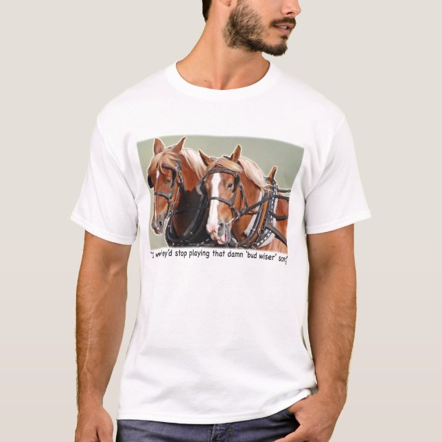 Belgian Draught   Horse Complaint T-Shirt (Front)