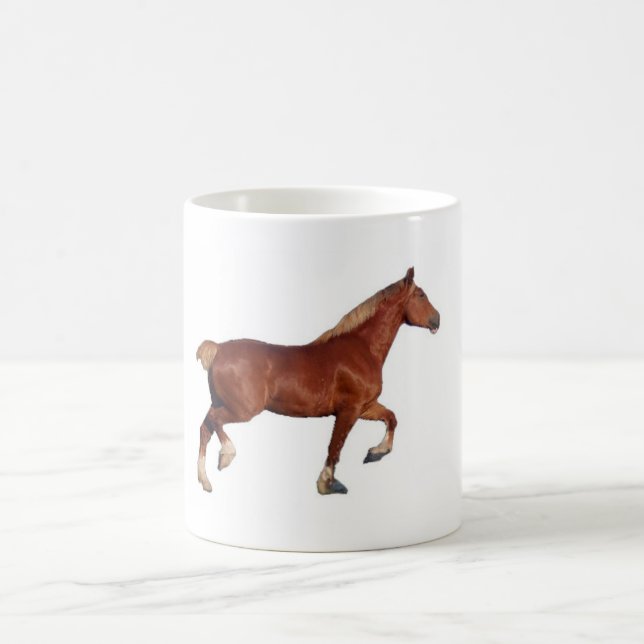 Belgian Draught   Horse - Kandy Coffee Mug (Center)