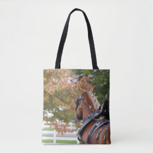 Belgian Draught Horse tote Bag