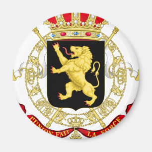 Belgian Emblem - Coat of Arms of Belgium Magnet