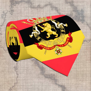 Belgian Flag & Belgium business, travel /sports Ne Tie