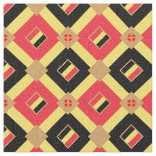 Belgian Flag & Belgium Trendy Fabric fashion