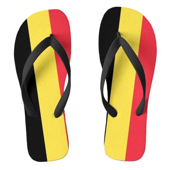 Belgian flag jandals (Footbed)