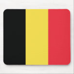 Belgian Flag Mouse Pad<br><div class="desc">This design features the national flag of Belgium (officially the Kingdom of Belgium), which is a country in Western Europe. Belgium is bordered by the Netherlands to the north, Germany to the east, Luxembourg to the southeast, France to the southwest and the North Sea to the northwest. The largest city,...</div>