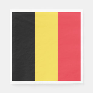 Belgian Flag Napkin