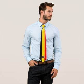 Belgian Flag Neck Tie, Stylish Belgium Flag.  Tie
