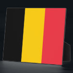 Belgian Flag Plaque<br><div class="desc">Add a distinguished touch to your home or office decor with our exclusive plaque featuring the flag of Belgium! Crafted with meticulous attention to detail, this plaque is more than just a decorative item; it’s a celebration of Belgium’s vibrant culture and history. The striking design prominently showcases the iconic Belgian...</div>
