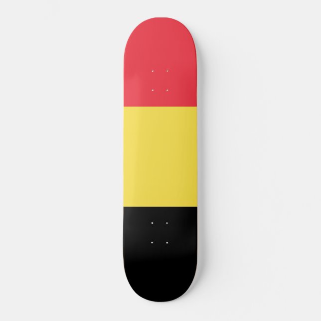 Belgian Flag Skateboard (Front)